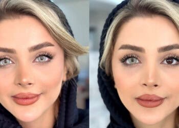 لنز طوسی سبز | جذابیت متفاوت برای نگاه های خاص