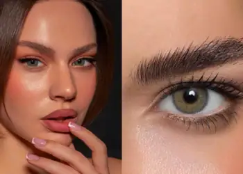 بهترین رنگ لنز برای آرایش لایت